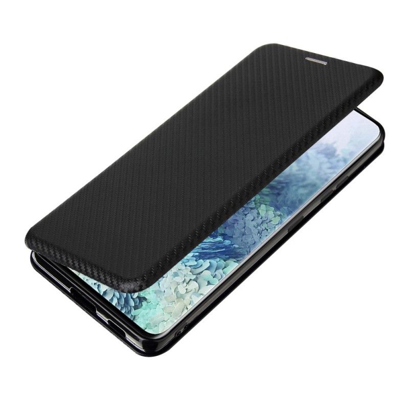 Folio Deksel Samsung Galaxy S21 Ultra 5G Svart Karbonfiber