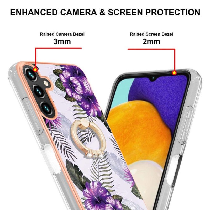 Deksel Samsung Galaxy A13 5g Flowers Ring-støtte