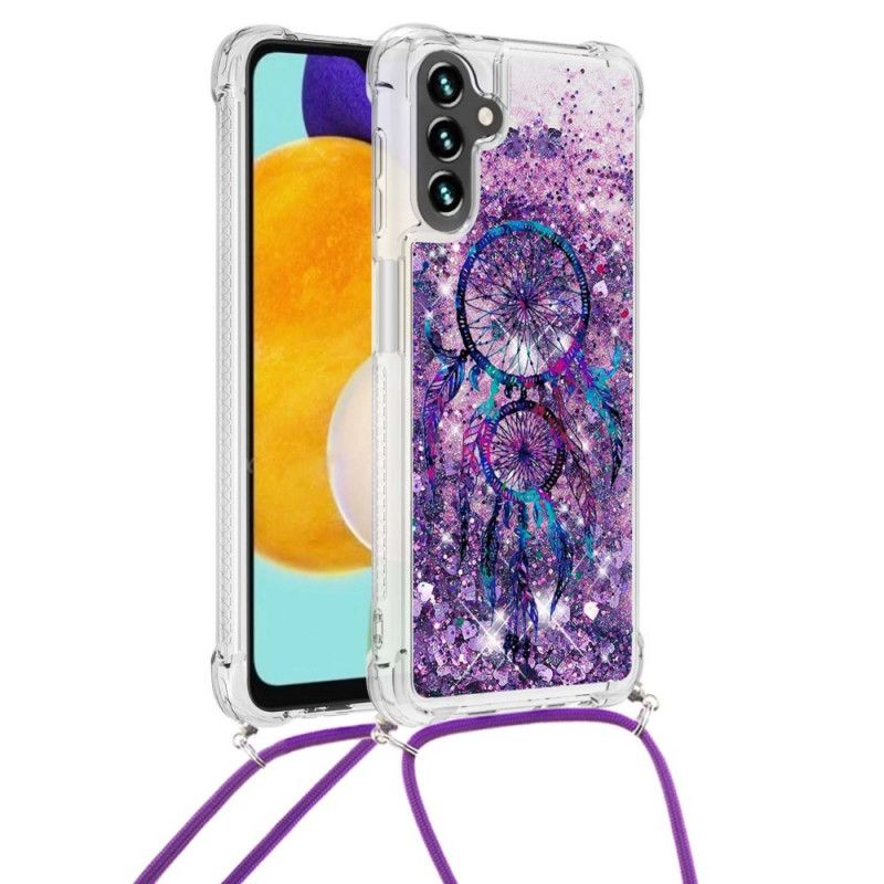 Deksel Samsung Galaxy A13 5g Glitter Drawstring Dream Catcher