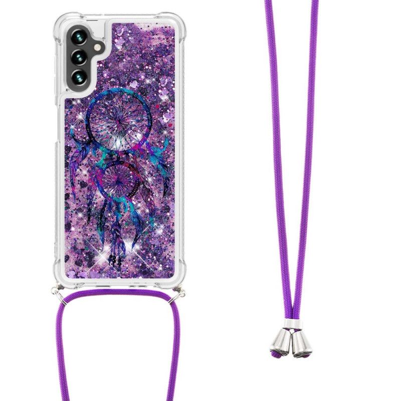 Deksel Samsung Galaxy A13 5g Glitter Drawstring Dream Catcher