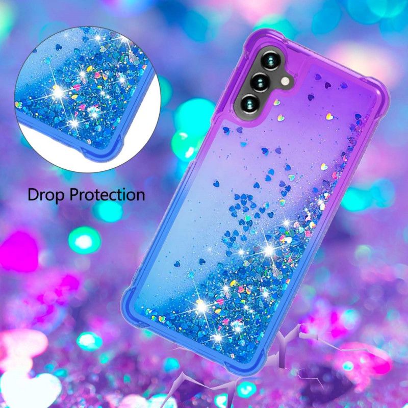 Deksel Samsung Galaxy A13 5g Glitterfarger Beskyttelse Deksel