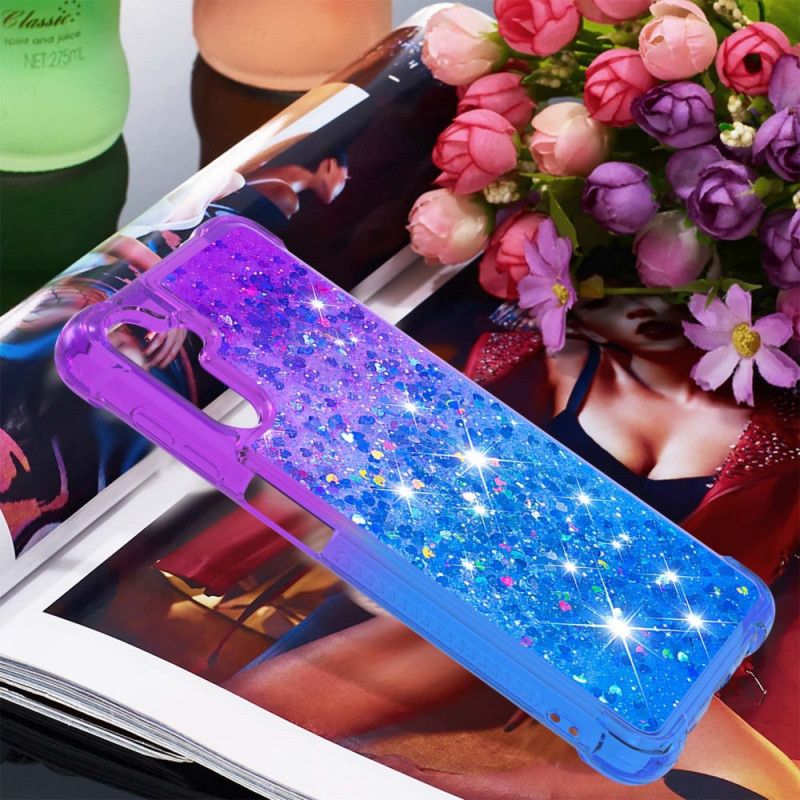 Deksel Samsung Galaxy A13 5g Glitterfarger Beskyttelse Deksel