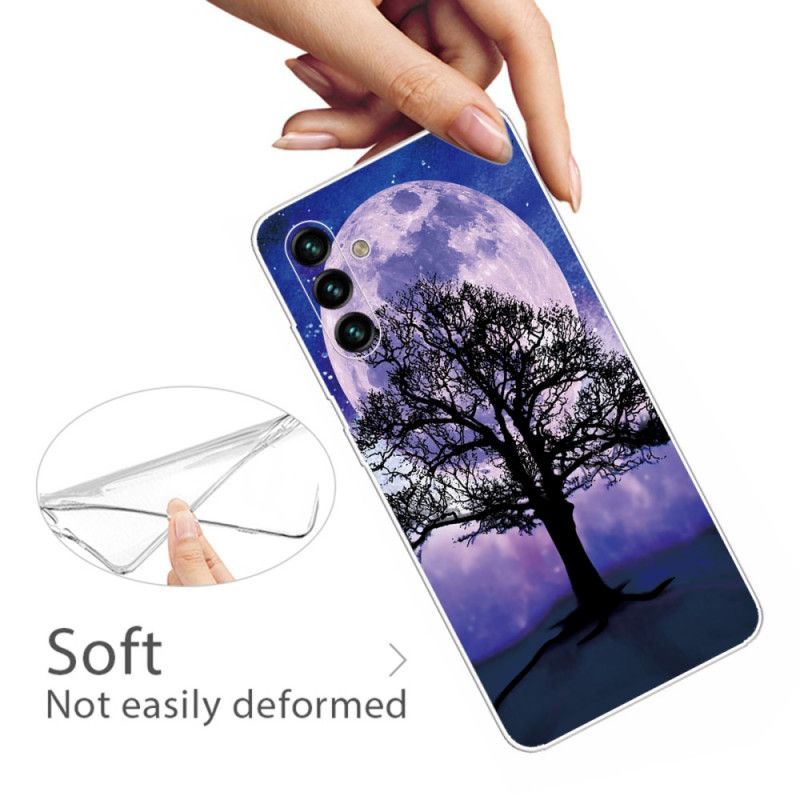 Deksel Samsung Galaxy A13 5g Tree And Moon