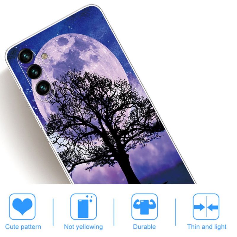 Deksel Samsung Galaxy A13 5g Tree And Moon