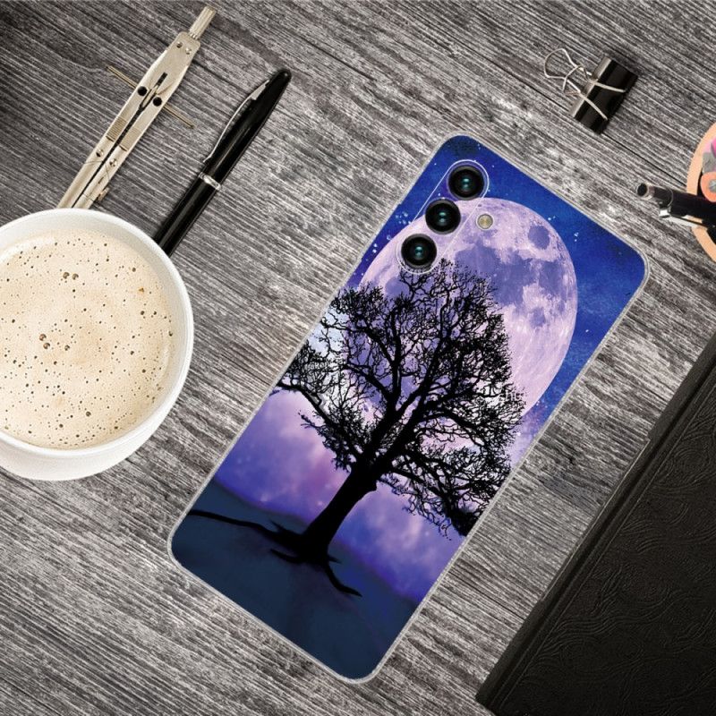 Deksel Samsung Galaxy A13 5g Tree And Moon