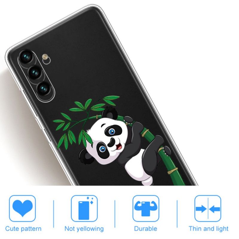 Deksel Til Samsung Galaxy A13 5g Panda On Bamboo