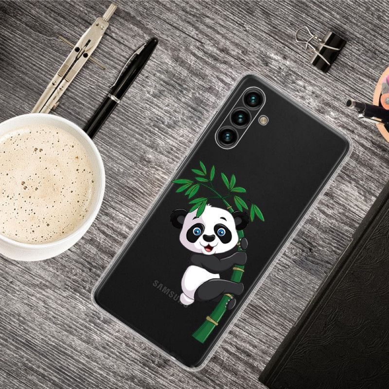 Deksel Til Samsung Galaxy A13 5g Panda On Bamboo