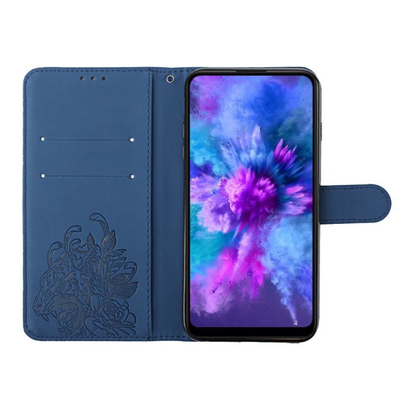 Folio Deksel Samsung Galaxy A13 5g Barokk Tiger Og Diamanter Beskyttelse Deksel