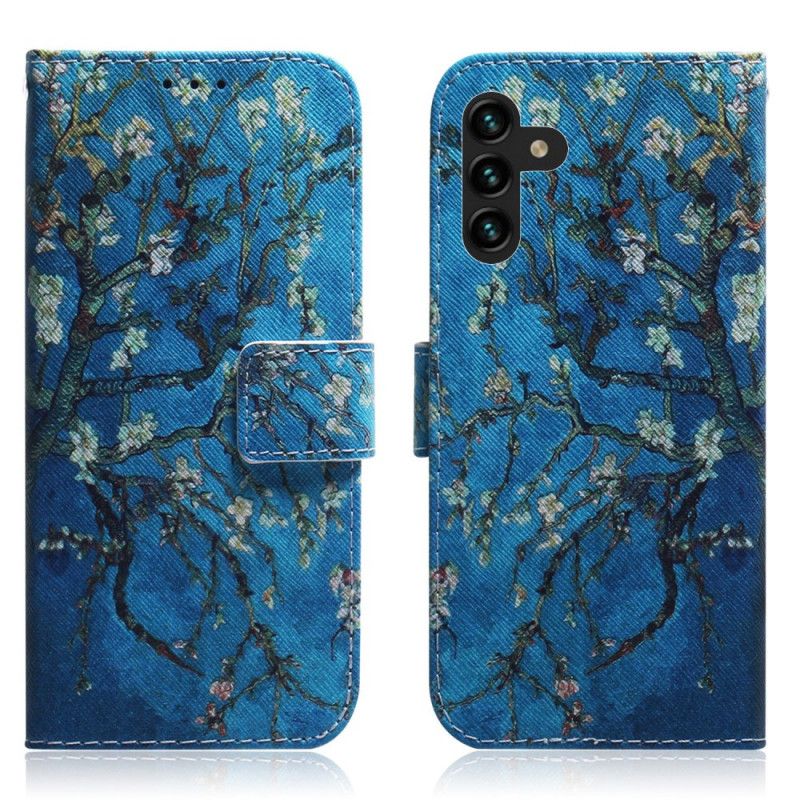 Folio Deksel Samsung Galaxy A13 5g Blomstrende Tregren