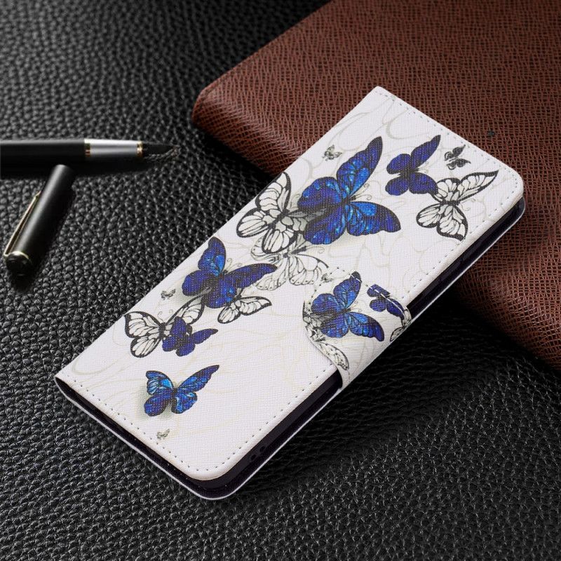 Folio Deksel Samsung Galaxy A13 5g Butterflies Kings Beskyttelse Deksel