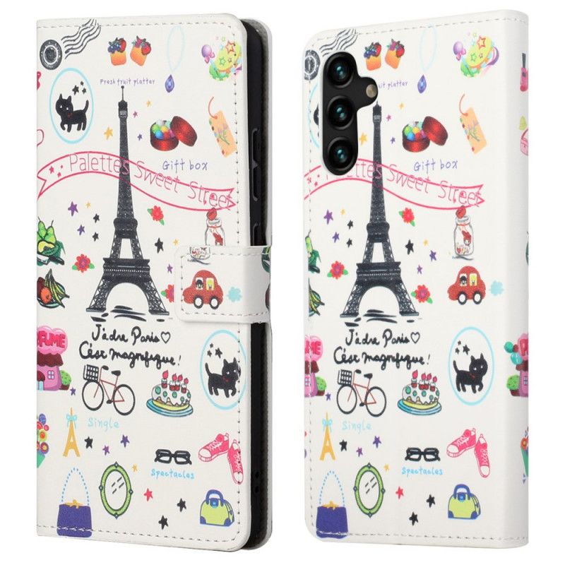 Folio Deksel Samsung Galaxy A13 5g Jeg Elsker Paris