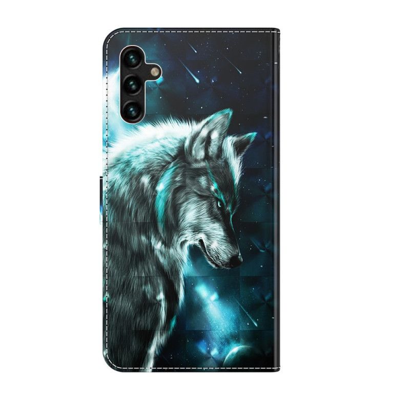 Folio Deksel Samsung Galaxy A13 5g Majestic Wolf Beskyttelse Deksel