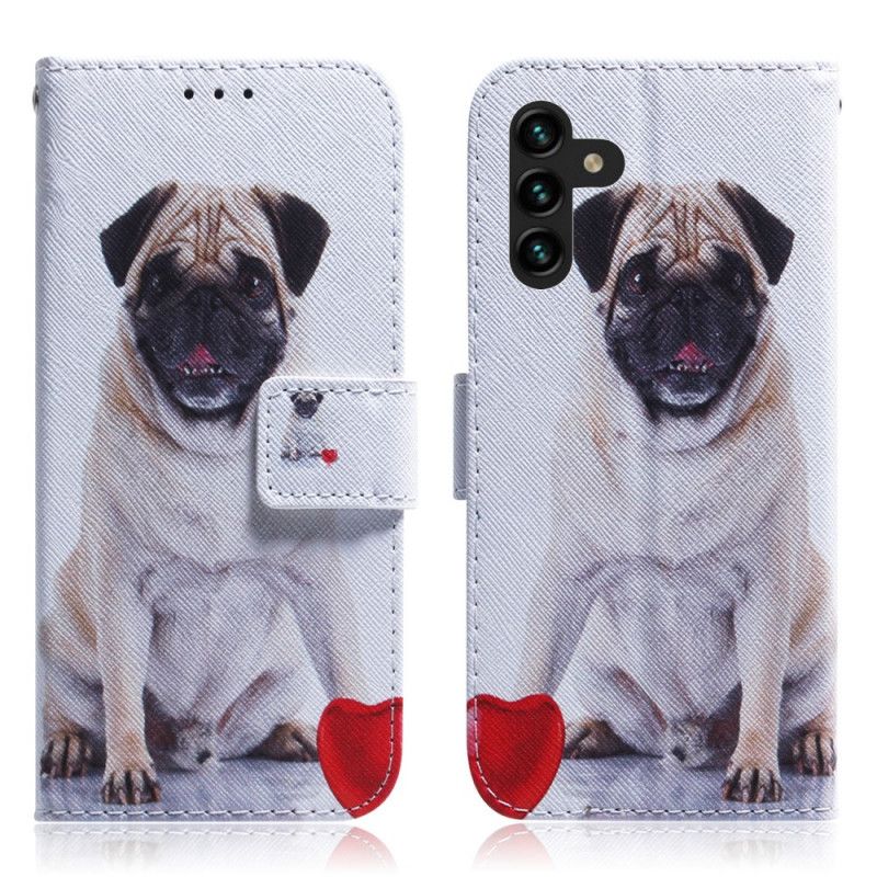 Folio Deksel Samsung Galaxy A13 5g Pug Dog