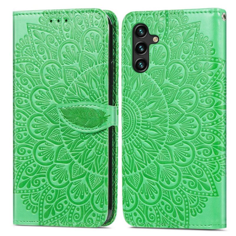 Folio Deksel Samsung Galaxy A13 5g Tribal Leaves