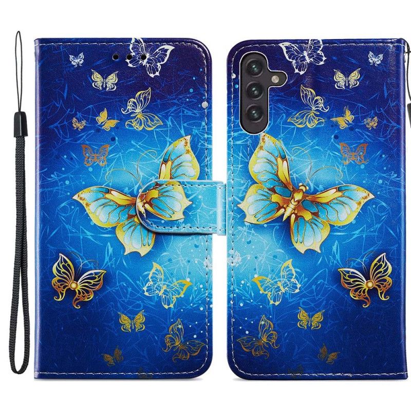 Folio Deksel Til Samsung Galaxy A13 5g Flight Of Butterflies