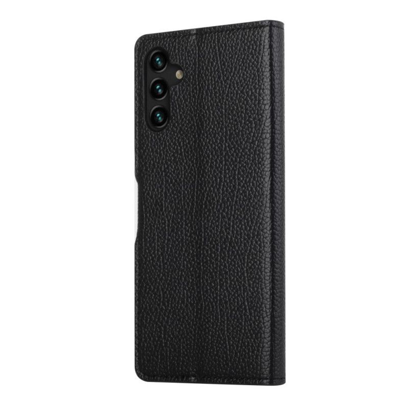 Folio Deksel Til Samsung Galaxy A13 5g Litchi Grain Leather Effect