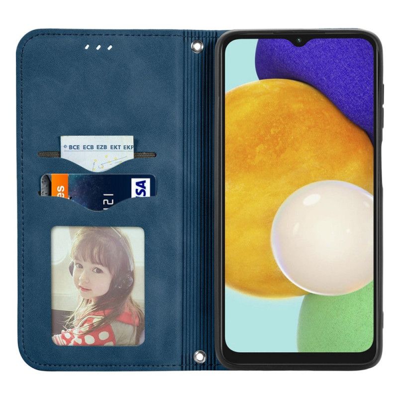 Folio Deksel Til Samsung Galaxy A13 5g Skin-touch Vintage Design