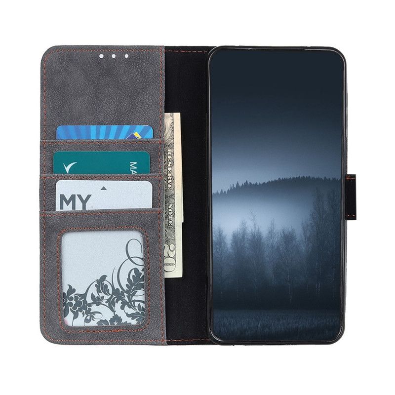 Lærdeksel Folio Deksel Samsung Galaxy A13 5g Mobildeksel Khazneh Retro Split Leather