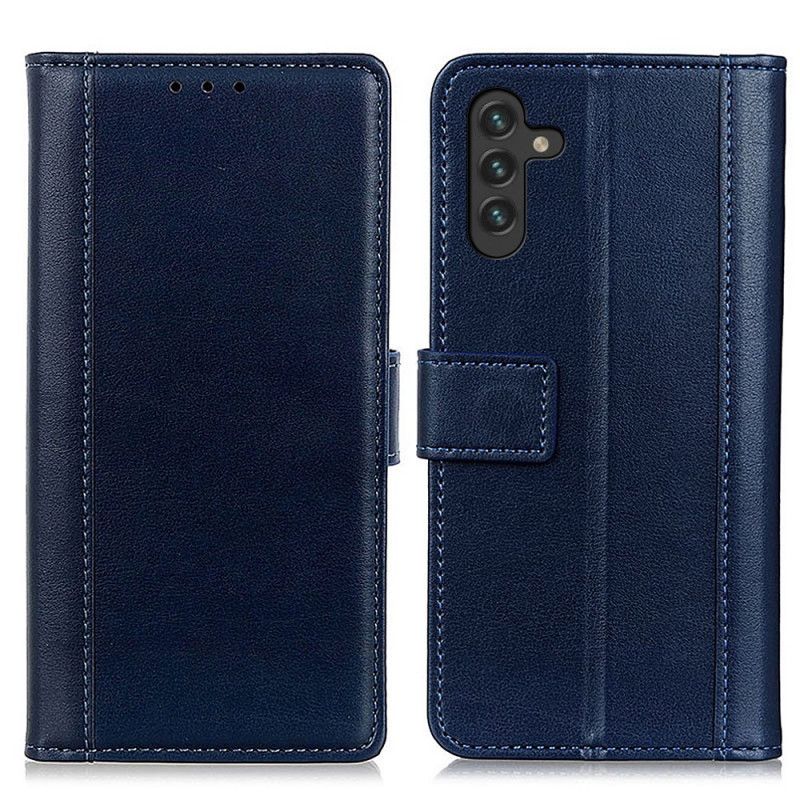 Lærdeksel Folio Deksel Samsung Galaxy A13 5g Mobildeksel Style Leather Elegance