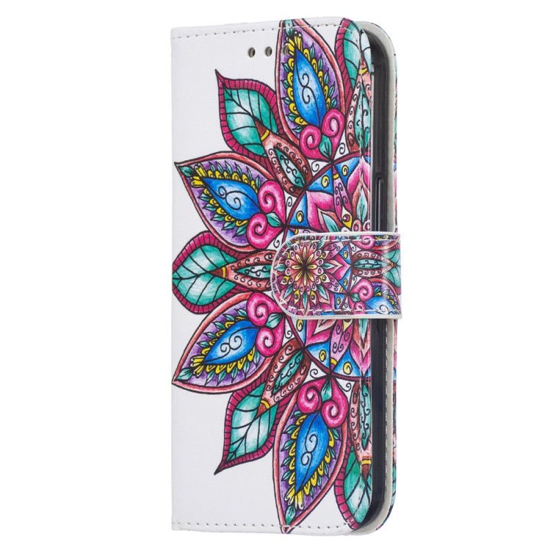 Lærdeksel Folio Deksel Samsung Galaxy A13 5g Mobildeksel Tegnet Mandala