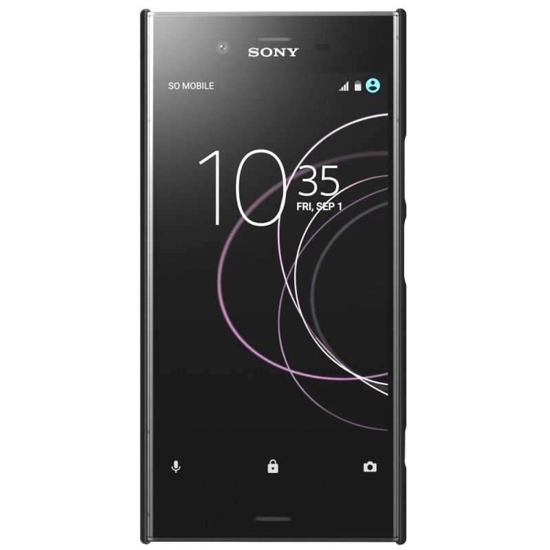 Deksel Sony Xperia XZ1 Svart Mobildeksel Stiv Frostet Nillkin