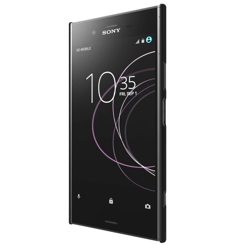 Deksel Sony Xperia XZ1 Svart Mobildeksel Stiv Frostet Nillkin