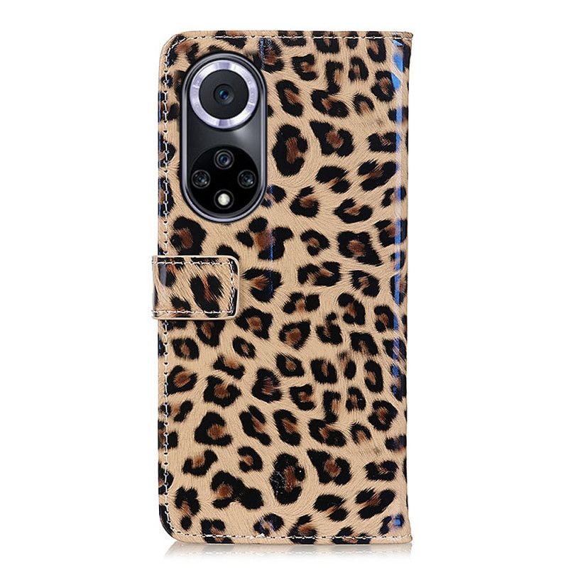 Folio Deksel Huawei Nova 9 / Honor 50 Enkel Leopard