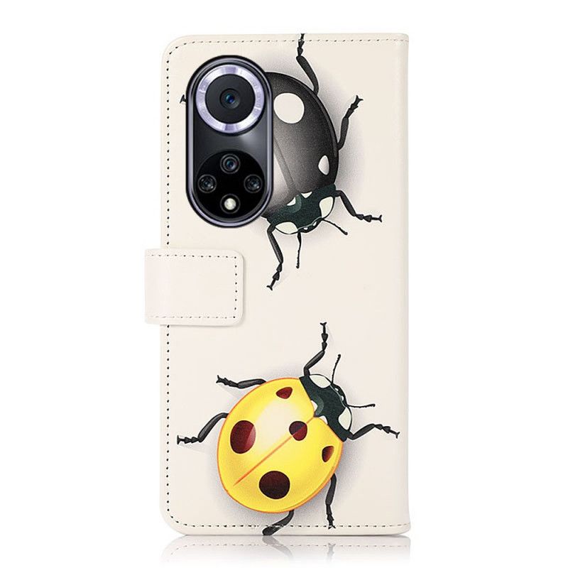 Folio Deksel Huawei Nova 9 / Honor 50 Ladybugs