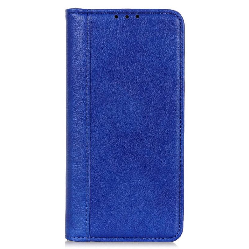 Folio Deksel Lær Huawei Nova 9 / Honor 50 Mobildeksel Elegance Split Litchi Leather