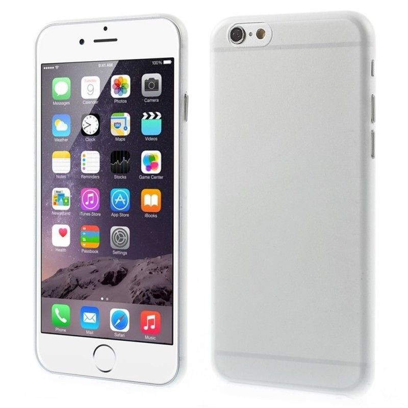 Deksel iPhone 6 / 6S Svart Ultrafin 03Mm