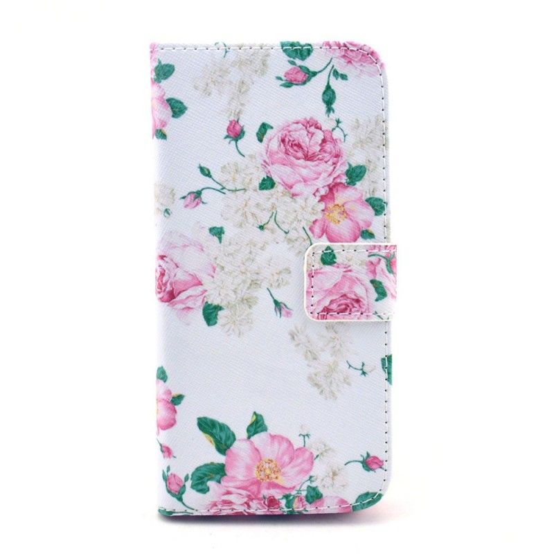 Folio Deksel iPhone 6 / 6S Frihetsblomster