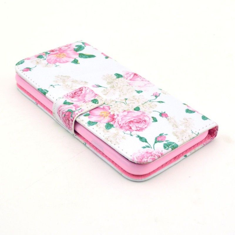 Folio Deksel iPhone 6 / 6S Frihetsblomster