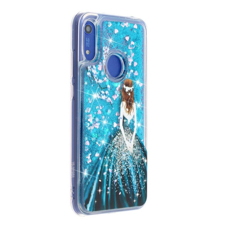 Deksel Huawei Y6 2019 Prinsesseglitter