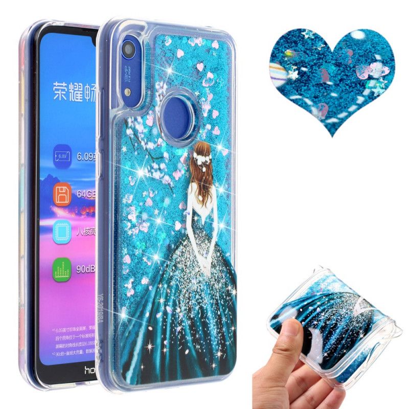 Deksel Huawei Y6 2019 Prinsesseglitter