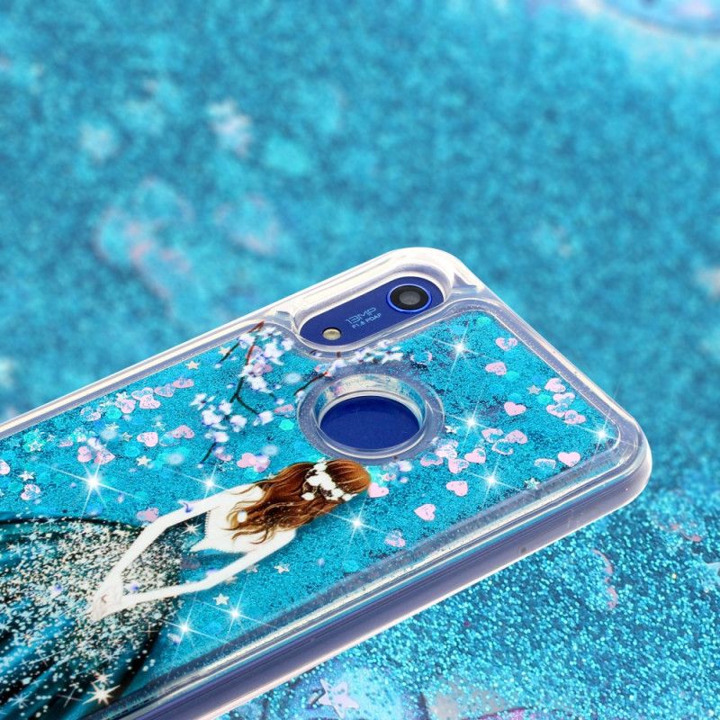 Deksel Huawei Y6 2019 Prinsesseglitter