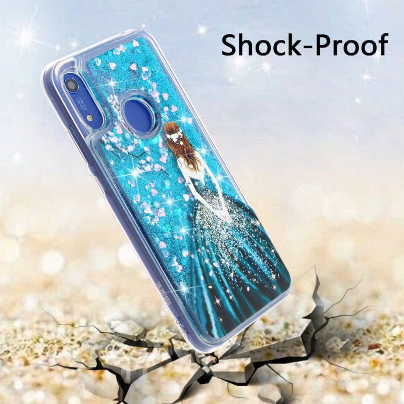 Deksel Huawei Y6 2019 Prinsesseglitter