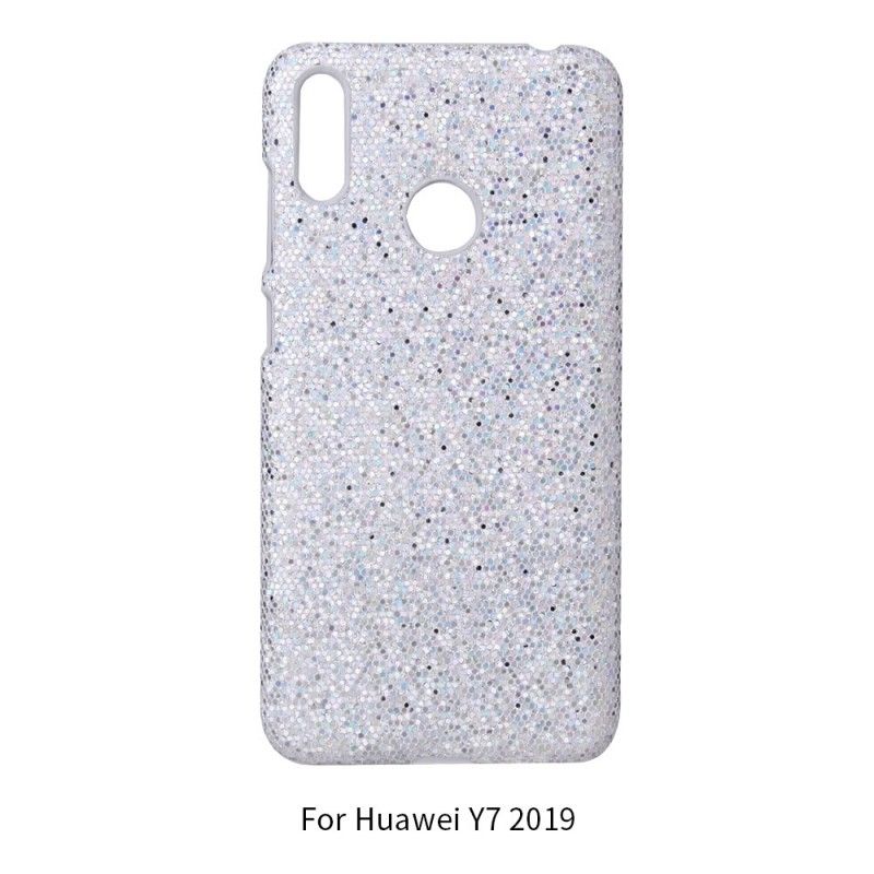 Deksel Huawei Y6 2019 Svart Paljetter