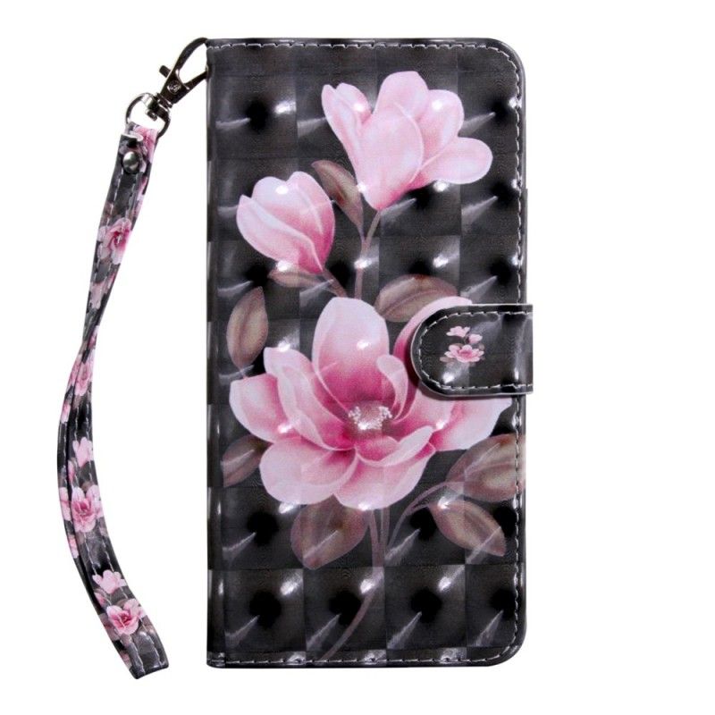 Folio Deksel for Huawei Y6 2019 Blomster Blomstrer