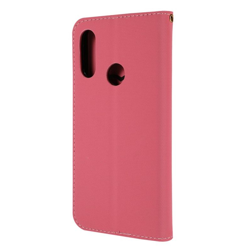 Folio Deksel for Huawei Y6 2019 Grå Fancy Stil