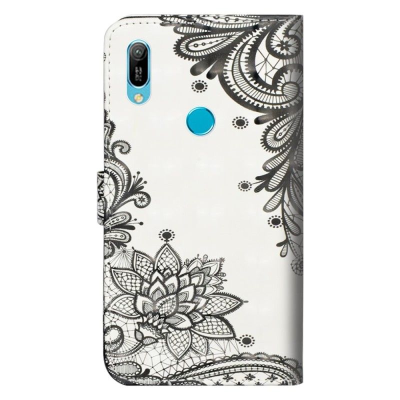 Folio Deksel Huawei Y6 2019 Elegant Blonder