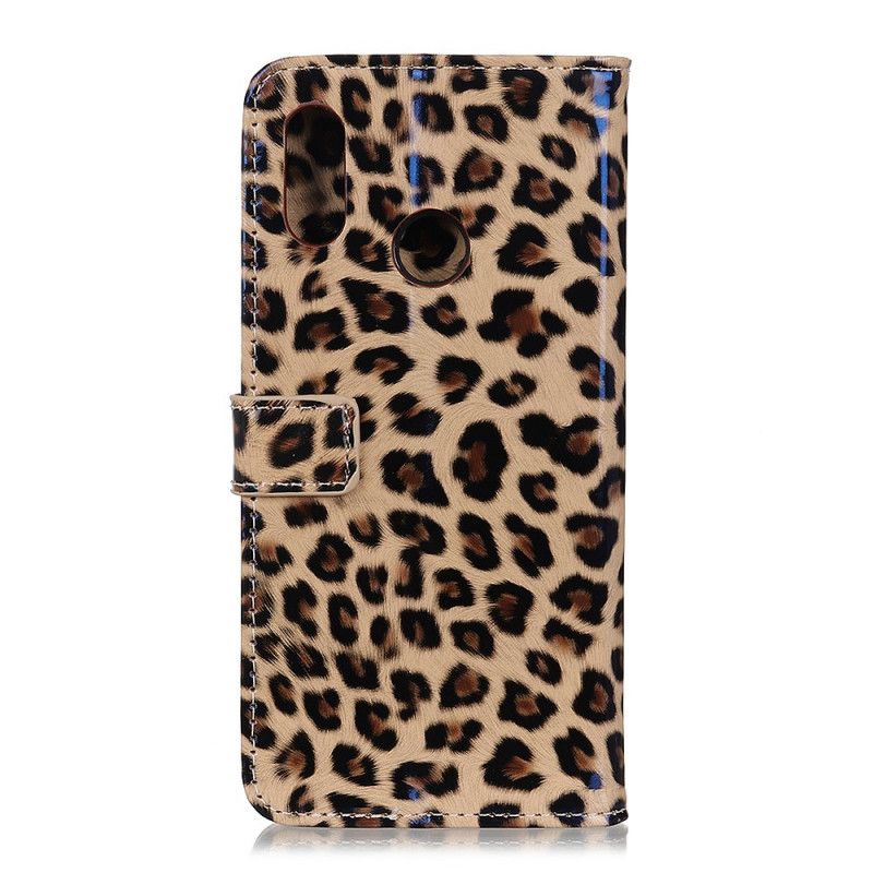 Folio Deksel Huawei Y6 2019 Leopard