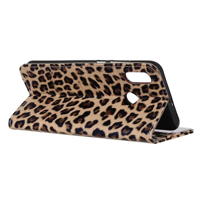 Folio Deksel Huawei Y6 2019 Leopard