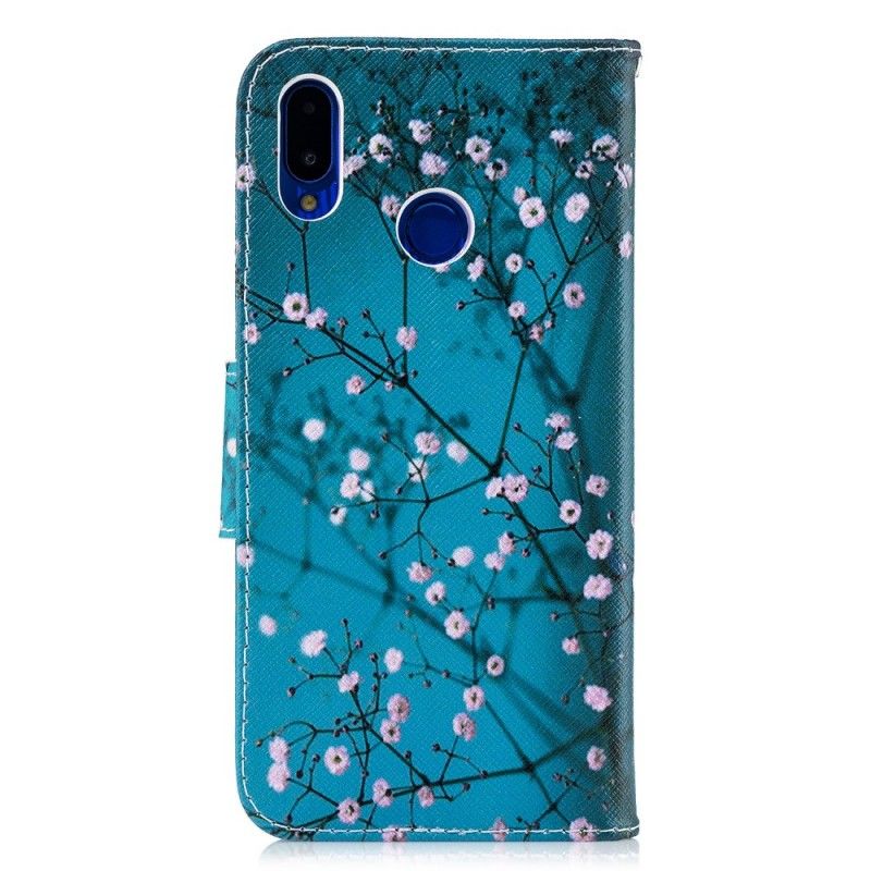 Folio Deksel Huawei P Smart Plus Blomstrende Tre