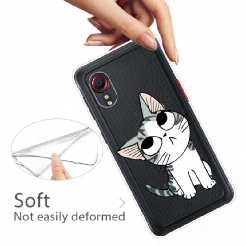Deksel Samsung Galaxy Xcover 5 Mobildeksel Nydelig Katt