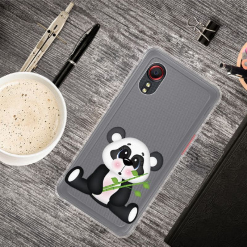 Deksel Samsung Galaxy Xcover 5 Transparent Sad Panda