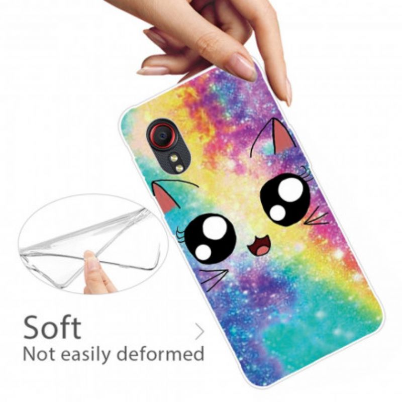 Deksel Til Samsung Galaxy Xcover 5 Cat Cartoon