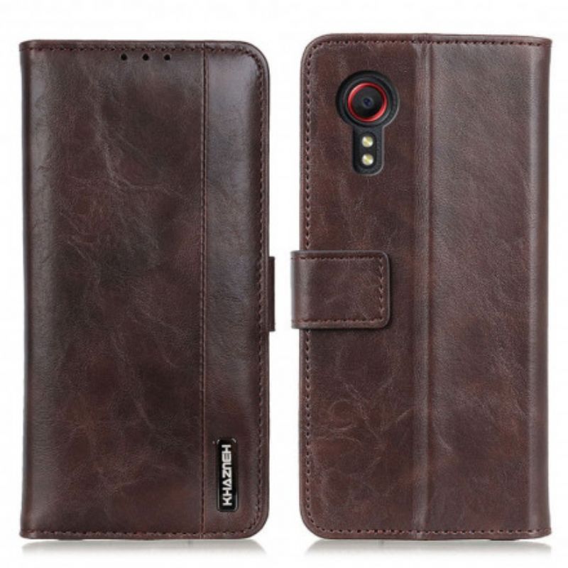 Folio Deksel Samsung Galaxy Xcover 5 Khazneh Elegance Leather Style