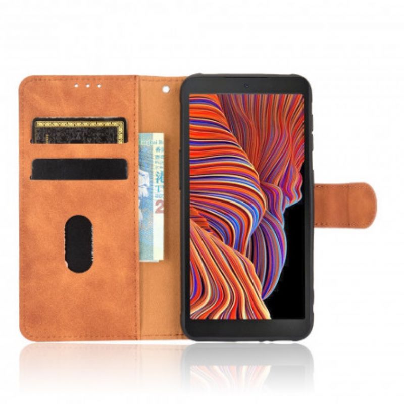 Folio Deksel Samsung Galaxy Xcover 5 Skin-touch Beskyttelse Deksel