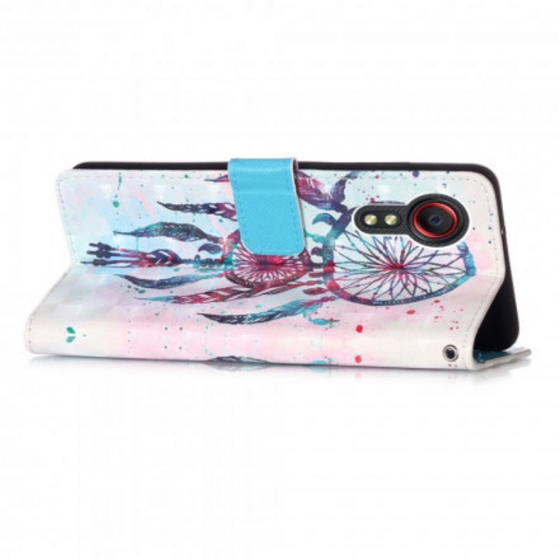 Folio Deksel Samsung Galaxy Xcover 5 Watercolor Dream Catcher