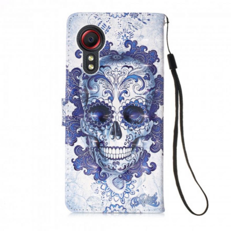 Folio Deksel Til Samsung Galaxy Xcover 5 Skull